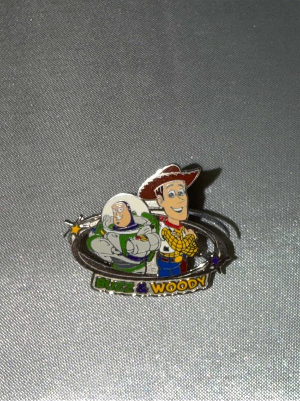 Toy Story Buzz & Woody Enamel Lapel Pin - Disney